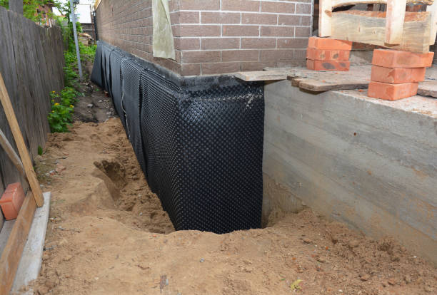 Crawl space vapor barrier installation in Tipton, IN